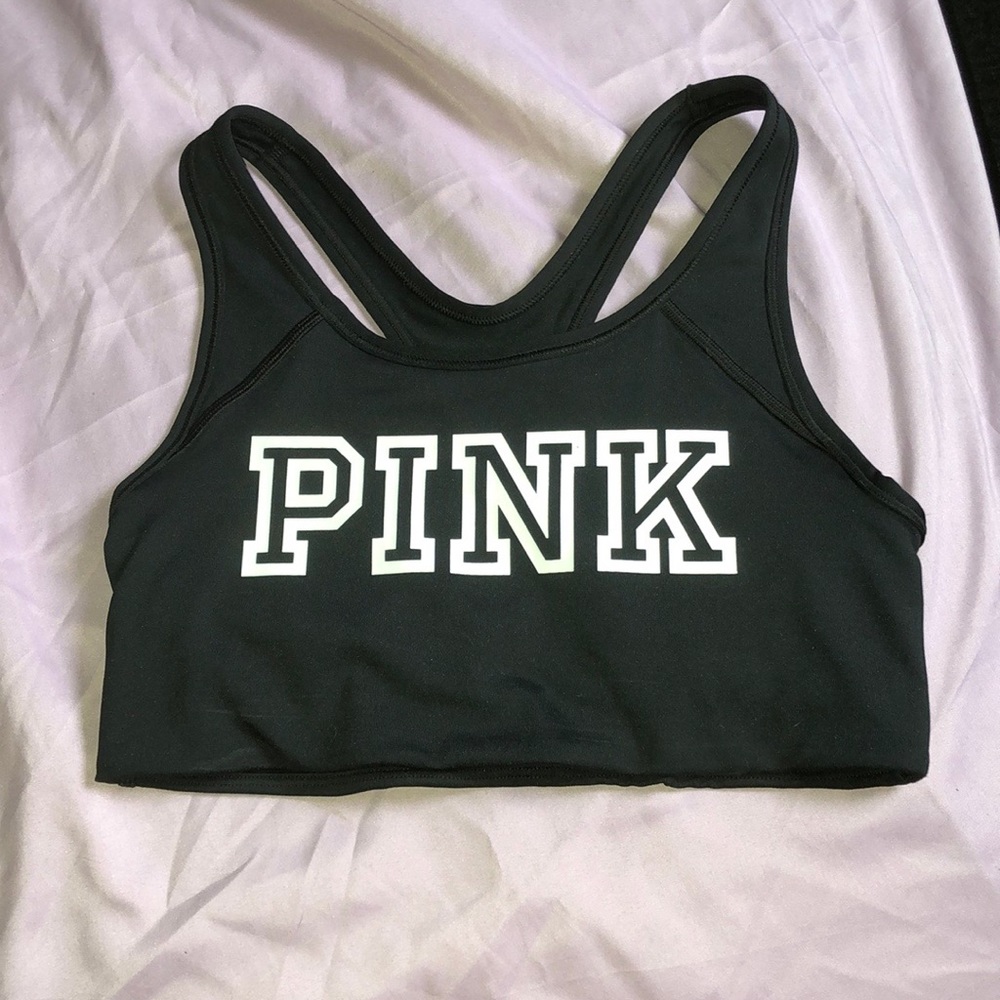 PINK unlined sports bra